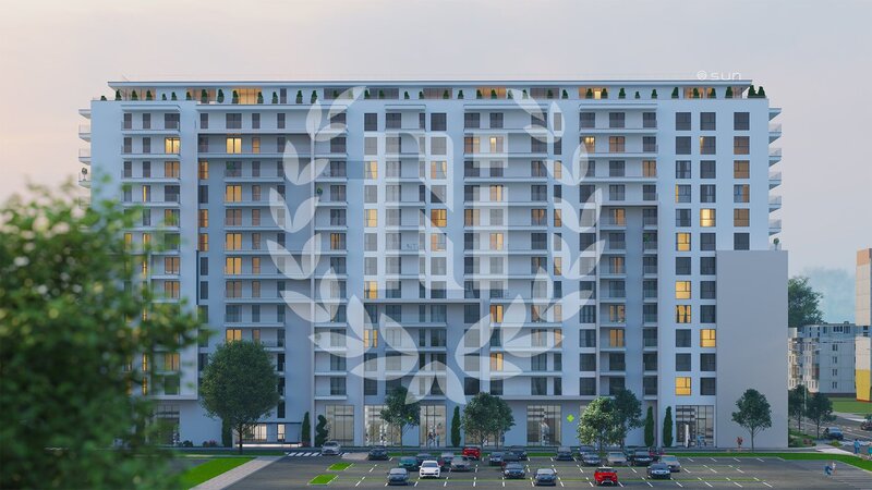 Piata Sudului, studio 2 camere, 43,35 mp utili.