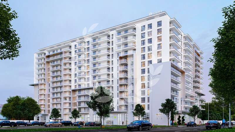 Piata Sudului, studio 2 camere, 43,35 mp utili.